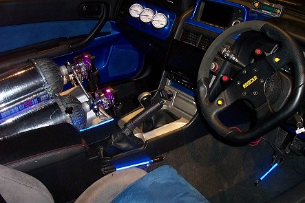 interior of Paul Walker car #1