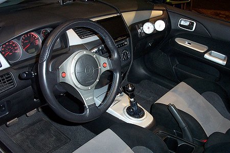 interior of Paul Walker car #2